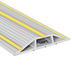 Papillon 10ft cord cover with 3-channel design and anti-slip base for floor protection.