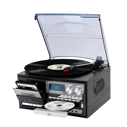Pareiko Vintage 9-in-1 turntable top for authentic vinyl listening