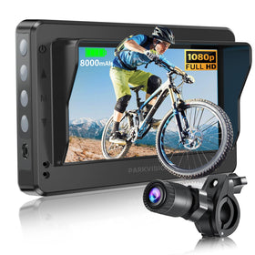 PARKVISION bicycle rearview camera shows 1080P video for safer riding