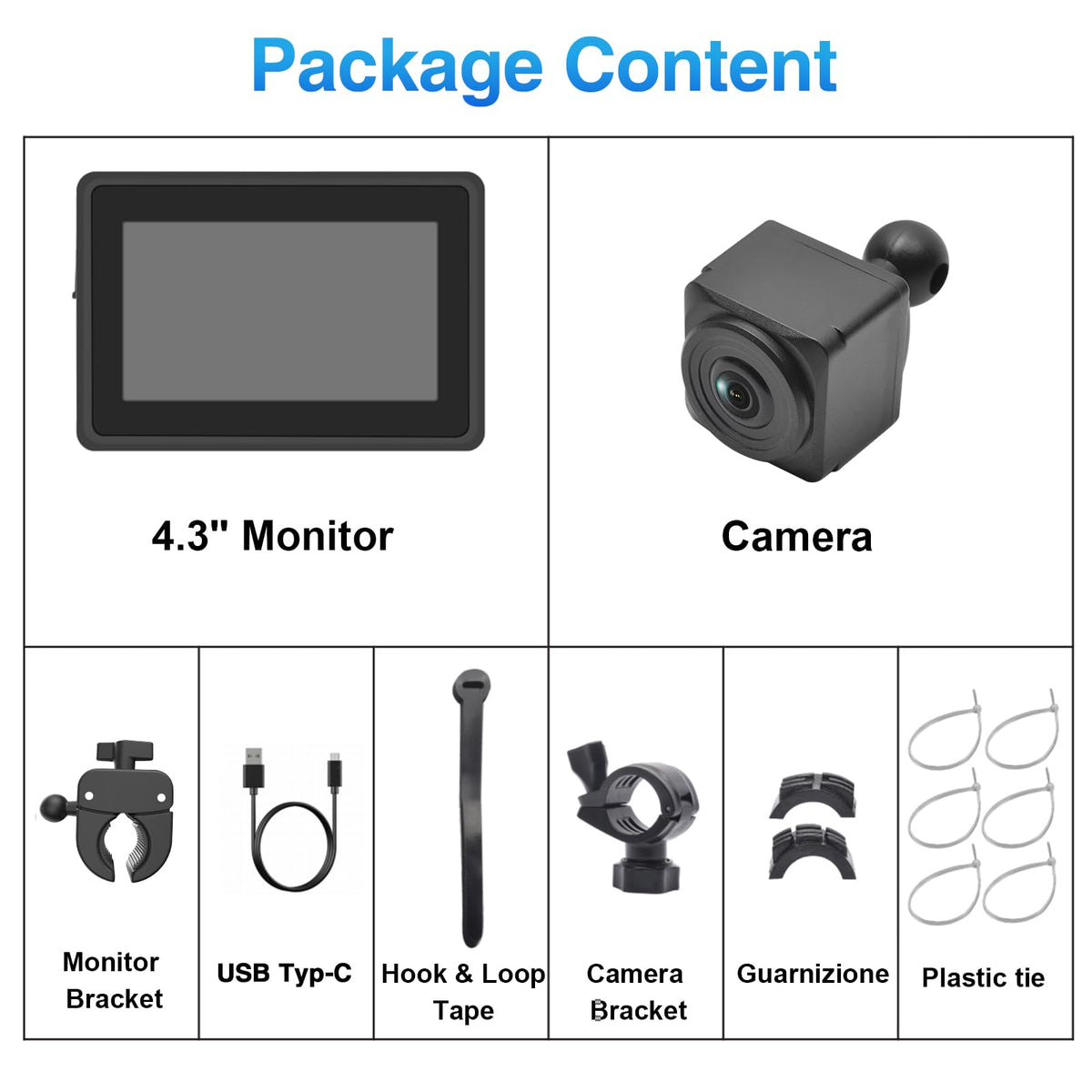 PARKVISION camera module records crucial footage for post-ride reviews.