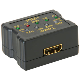 Parts Express close-up of HDMI and DVI connectors highlighting durable ports