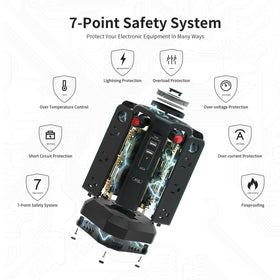 PASSUS tower next to smartphone to show compact footprint and scale