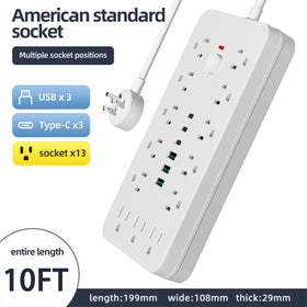 PATDEENREE ultra-slim flat plug wall mount for space-saving setup