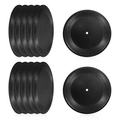 PATIKIL blank vinyl record 7in front view for wall display and stylish ambiance
