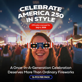 American Paper Optics patriotic 12-pack offers lightweight, durable eyewear for crowds.