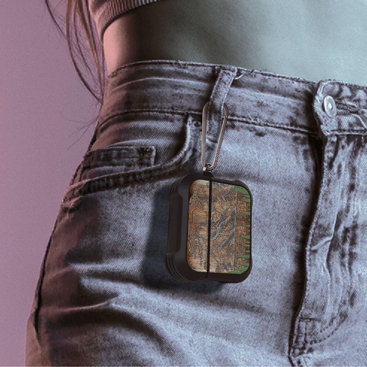 Patterit AirPods Pro 3 Case precise cutouts for easy access.