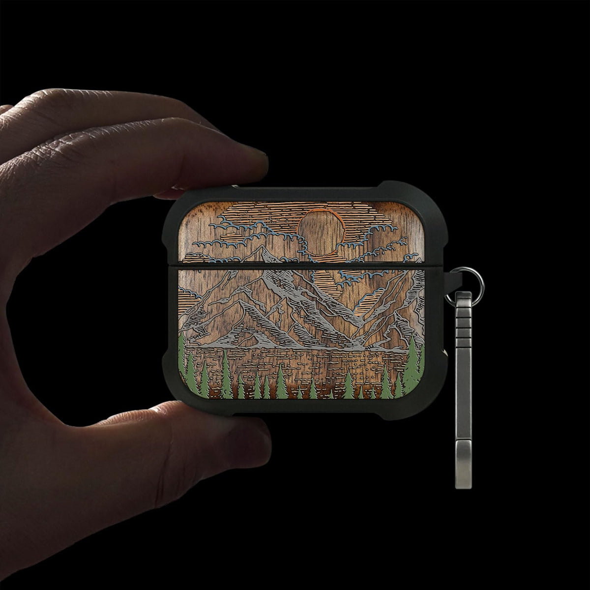 Patterit AirPods Pro 3 Case shock-absorbing TPU interior protects against drops.