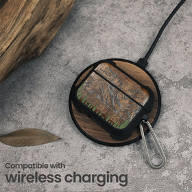Patterit AirPods Pro 3 Case wireless charging compatible for tangle-free power.