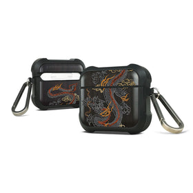Backpack or bag attachment ready with Patterit AirPods 4 clasp