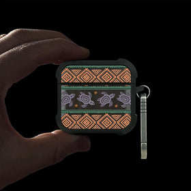 Patterit AirPods 4 case art detail highlights vibrant design and premium texture.