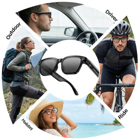 Paubea AI Smart Glasses provide long battery life with versatile usage.