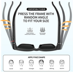 Paubea AI Smart Glasses provide real-time translation modes for cross-language conversations.