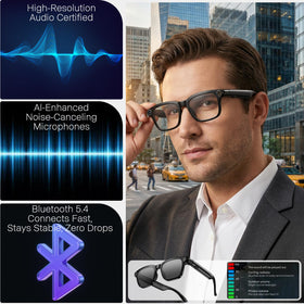 Paubea AI Smart Glasses deliver stabilized footage for sports, travel, and events.