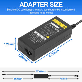 Paverost packaging shows AC adapter and three-plug cord included.