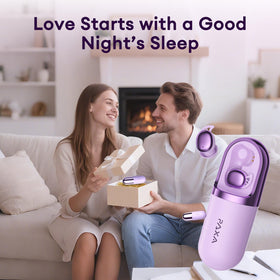 PAXA Sleep Earbuds charging contacts ready to recharge