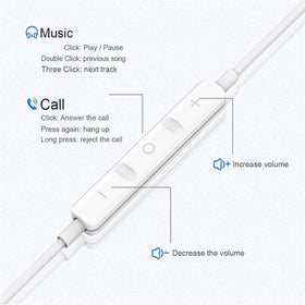 Pcwfbzf 3.5mm jack and durable cable for daily use