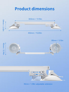 PeakDo Starlink Mini Mount provides stable signal placement on sunroofs and glass.