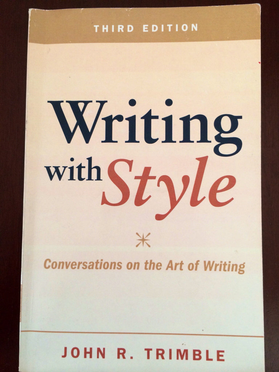 Pearson Education Writing with Style cover presents clear typography for practical writing tips.