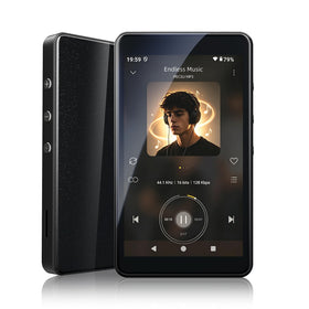 PECSU MP3 Player front display for easy navigation and control.