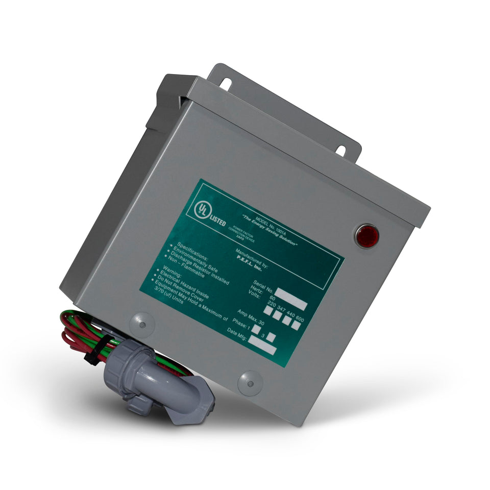 PEFL KVAR 200-amp surge protector panel protects home circuits during spikes
