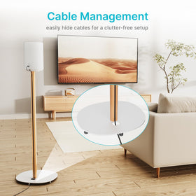 PEGZONE interchangeable base feet for hard floors and carpet stability