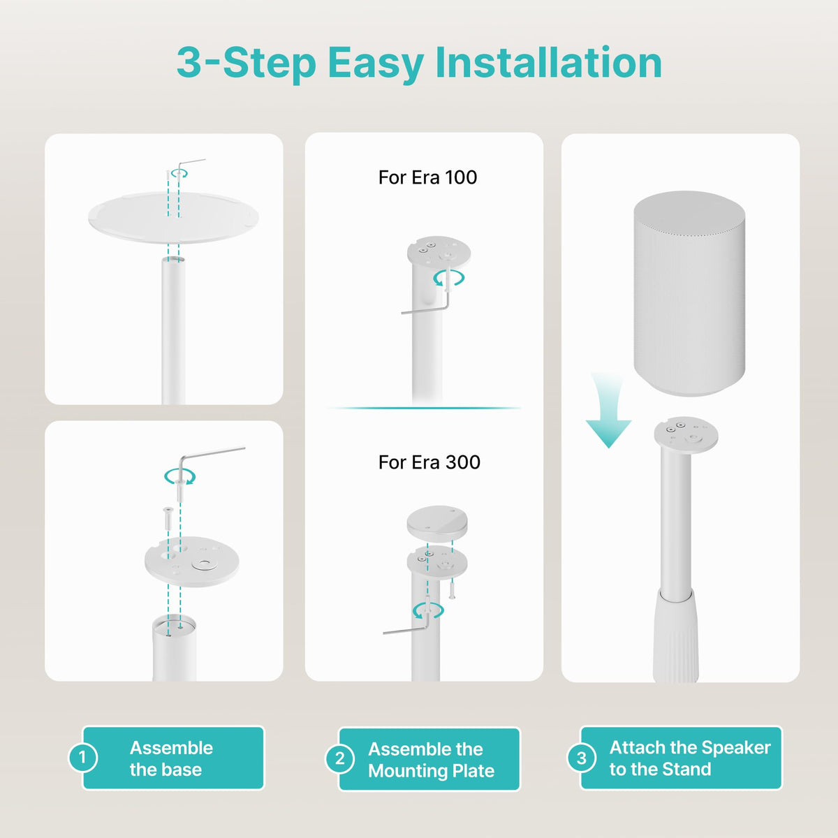PEGZONE Era compatibility mount interface ensures precise, adapter-free mounting.