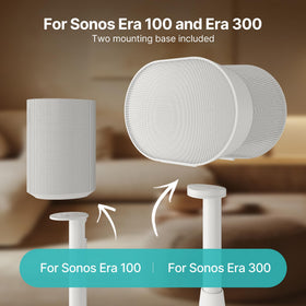 PEGZONE adjustable height stand for Sonos Era enhances listening angle.