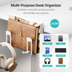 PEGZONE adjustable knob for laptop slot sizing accommodates multiple laptops.