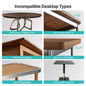PEGZONE under-desk double-slot holder frees desk space for a cleaner, more productive workspace.