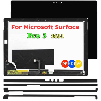 PEHDPVS Surface Pro 3 screen assembly provides crisp visuals and responsive touch.