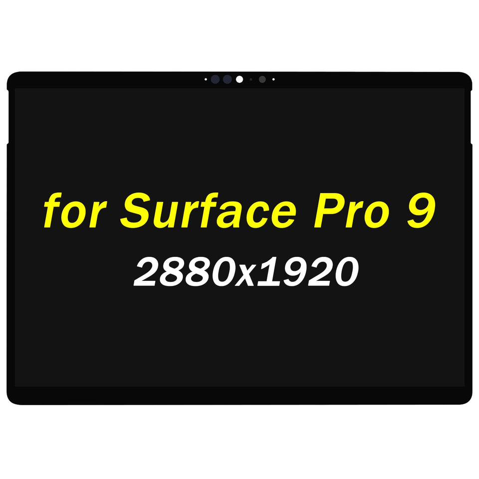 PEHDPVS Surface Pro 9 screen front view; high-res panel for crisp, vivid visuals