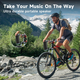 PEICHENG Bluetooth Speaker IPX5 durability protects against splashes