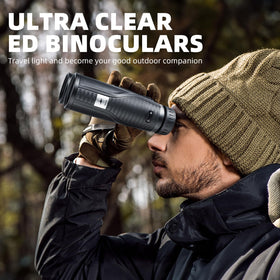 Peiketao ED HD Binoculars argon purge for reliable waterproof fogproof performance.