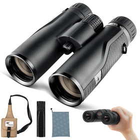 PEIKETAO binoculars close-up showing rugged magnesium body and smooth finish