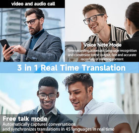 PEJE AI Smart Glasses magnetic charging provides long battery life.