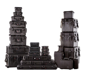 Pelican 1490 case waterproof-dustproof design withstands travel wear
