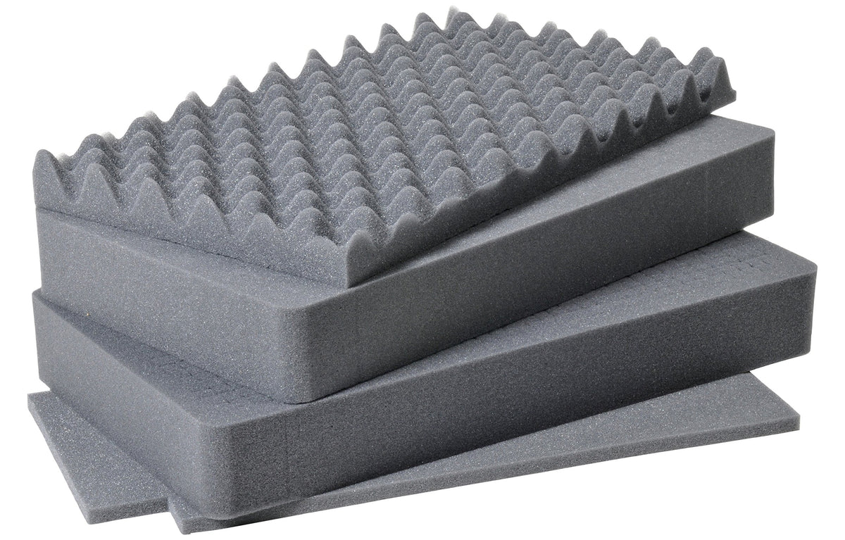 Pelican 1511 foam blocks provide rugged protection for delicate gear.