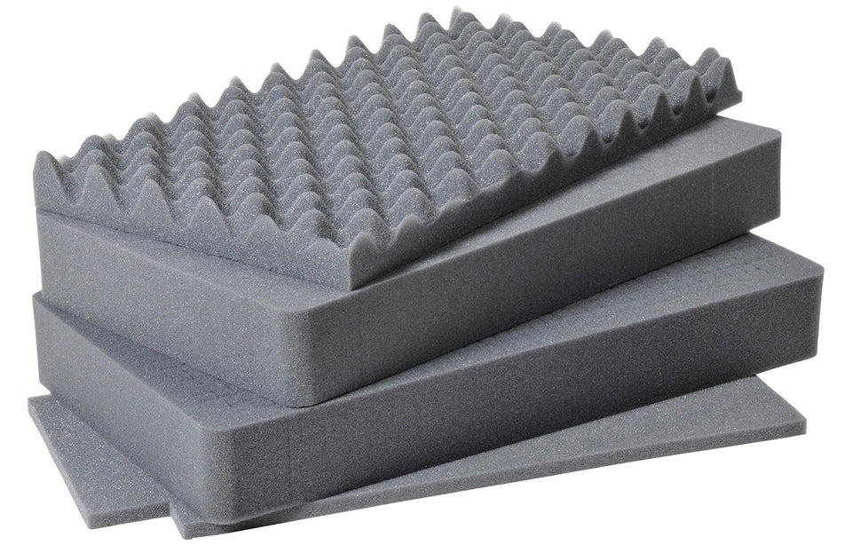 Pelican 1511 foam blocks provide rugged protection for delicate gear.