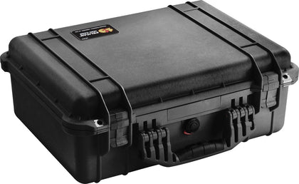 Pelican 1520 case with foam and black latches for secure gear during travel