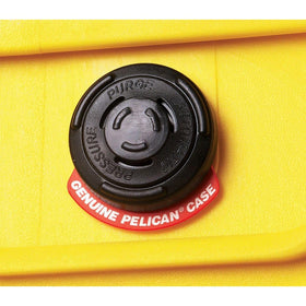 Pelican 1520 case automatic pressure valve protects contents during travel.