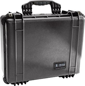 Pelican 1550 case twin-ribbed top design adds signature strength.