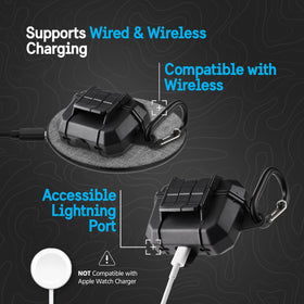 Pelican Marine Series AirPods Pro Case IP68 seal shields during rain and snow