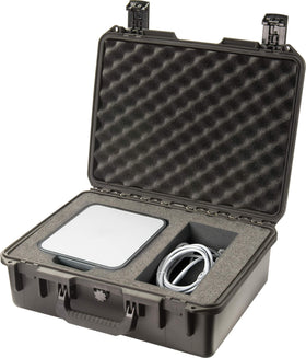 Pelican Storm iM2400 Case side view with molded-in lockable hasps