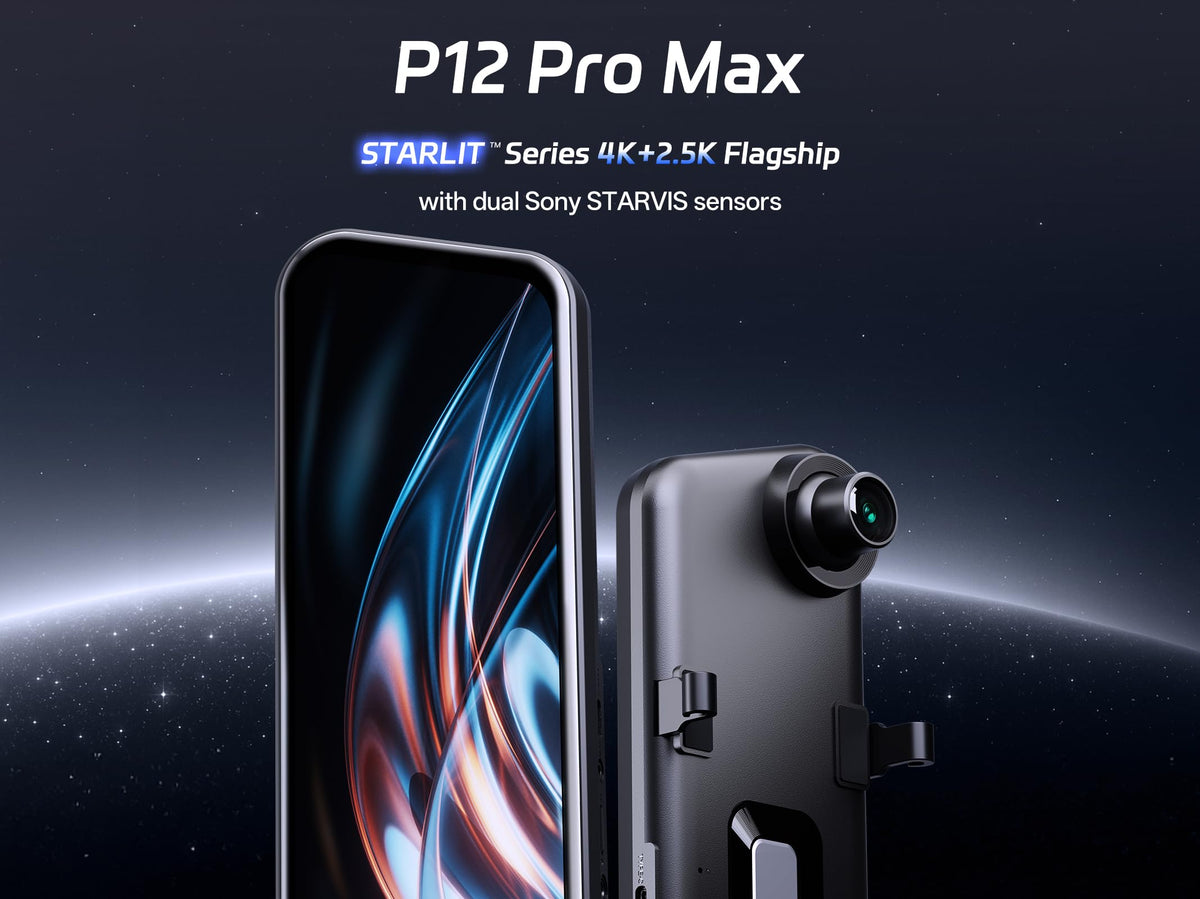 Pelsee rear camera with IMX335 records 2.5K for clear footage in any light.