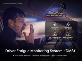 Pelsee DMS alerts fatigue or distraction to keep focus on the road