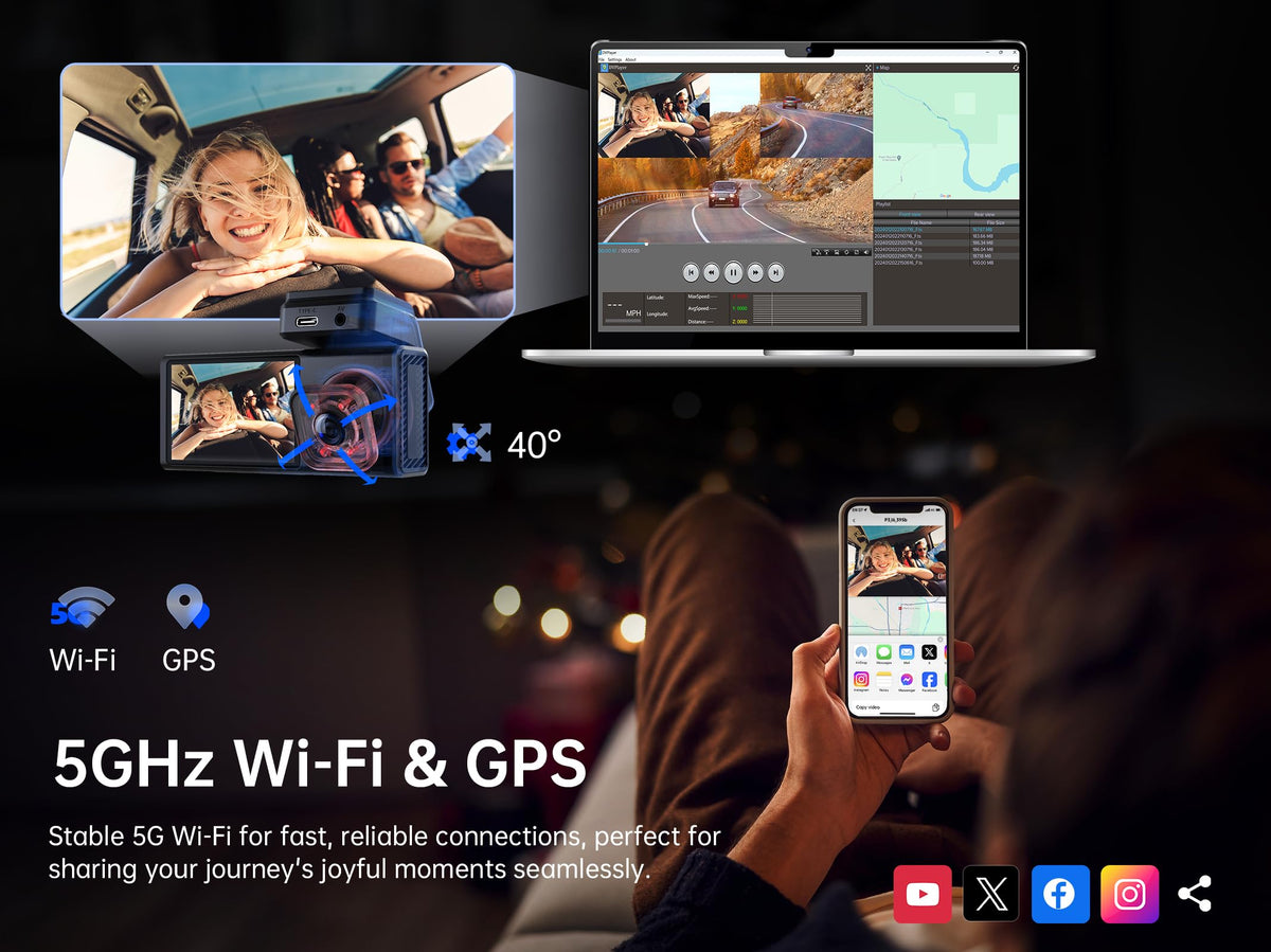 Pelsee inside cabin camera shows cabin activity with privacy mode
