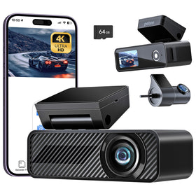 Pelsee P1 Duo front camera in 4K captures crisp road details for clear evidence