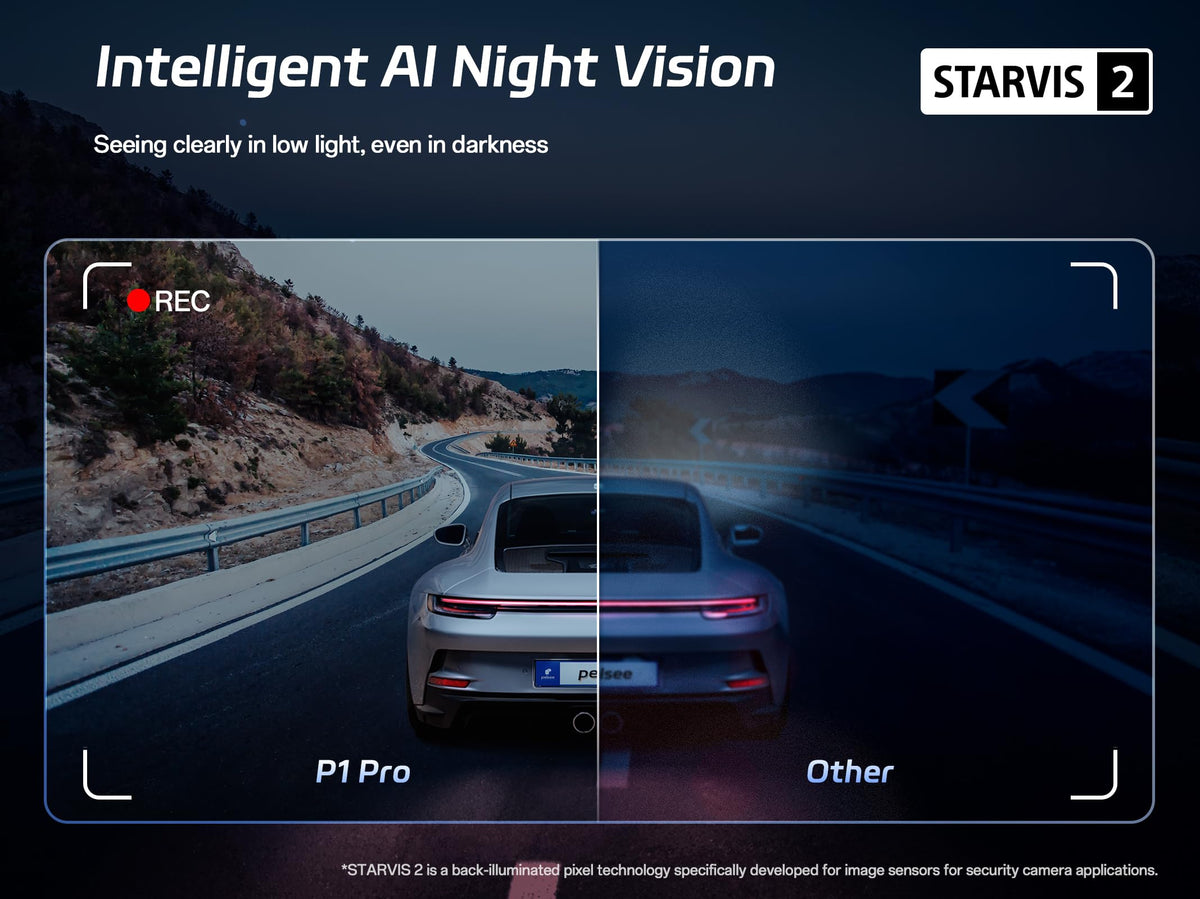 Pelsee P1 Pro ADAS alerts support safer driving decisions