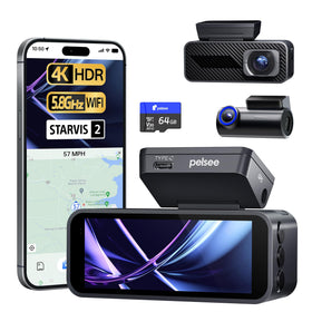 Pelsee P1 Pro front 4K video captures clear daytime details and plates