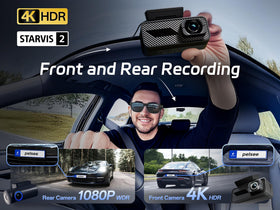 Pelsee P1 Pro rear 1080p WDR footage with balanced exposure